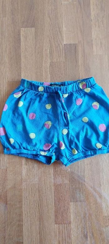 Joli short fantaisie fille 3 ans