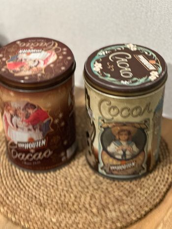 Lot de 2 boîtes métalliques