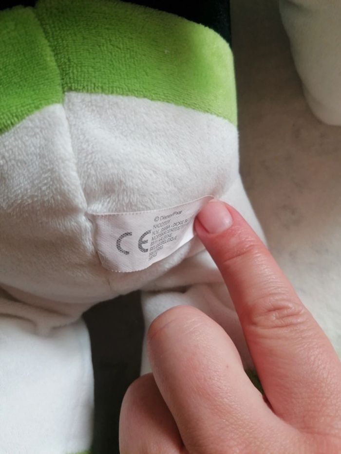 Grande peluche buzz l'éclair nicotoy - photo numéro 5