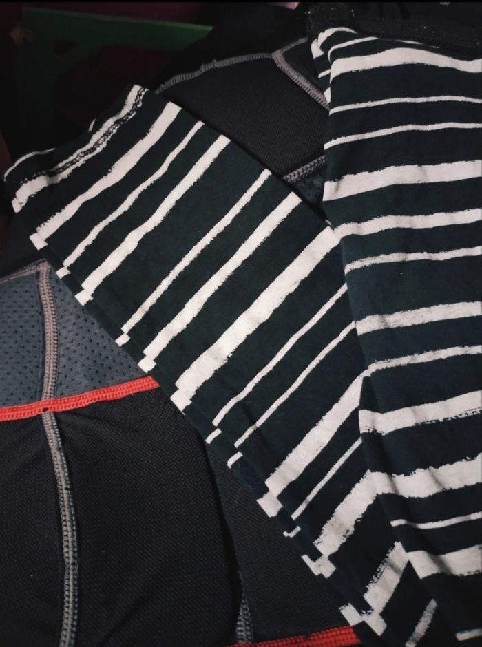 Leeging rayé taille pailleté "Mango" neuf