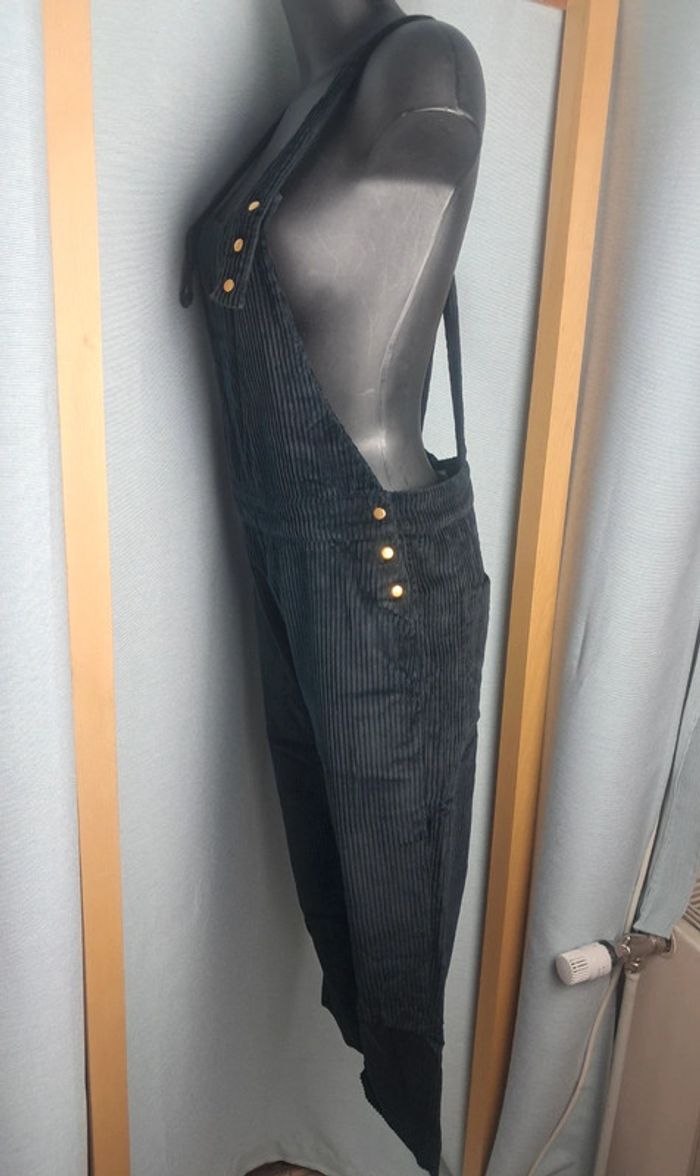 Songe Lab salopette en velour noir T.36/38 - photo numéro 7