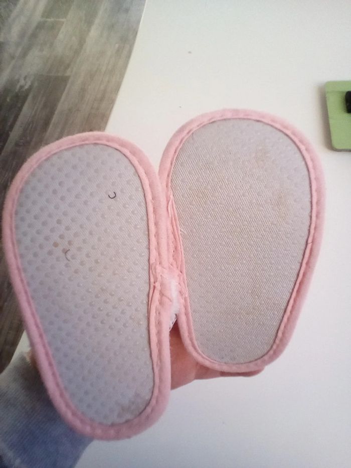 Chaussons bébé fille - photo numéro 3