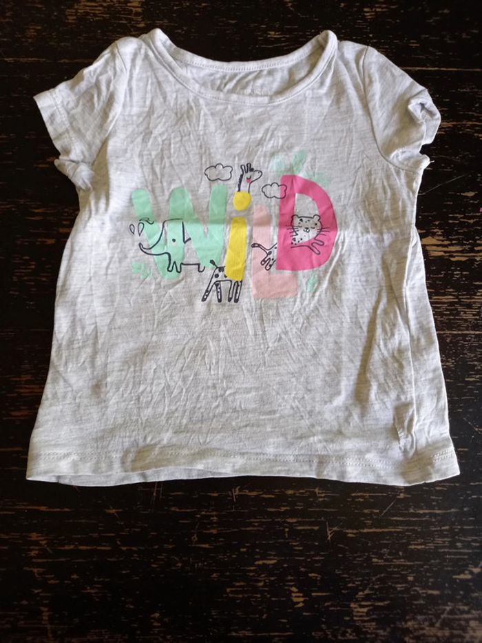 Tee-shirt MC Wild 18 mois