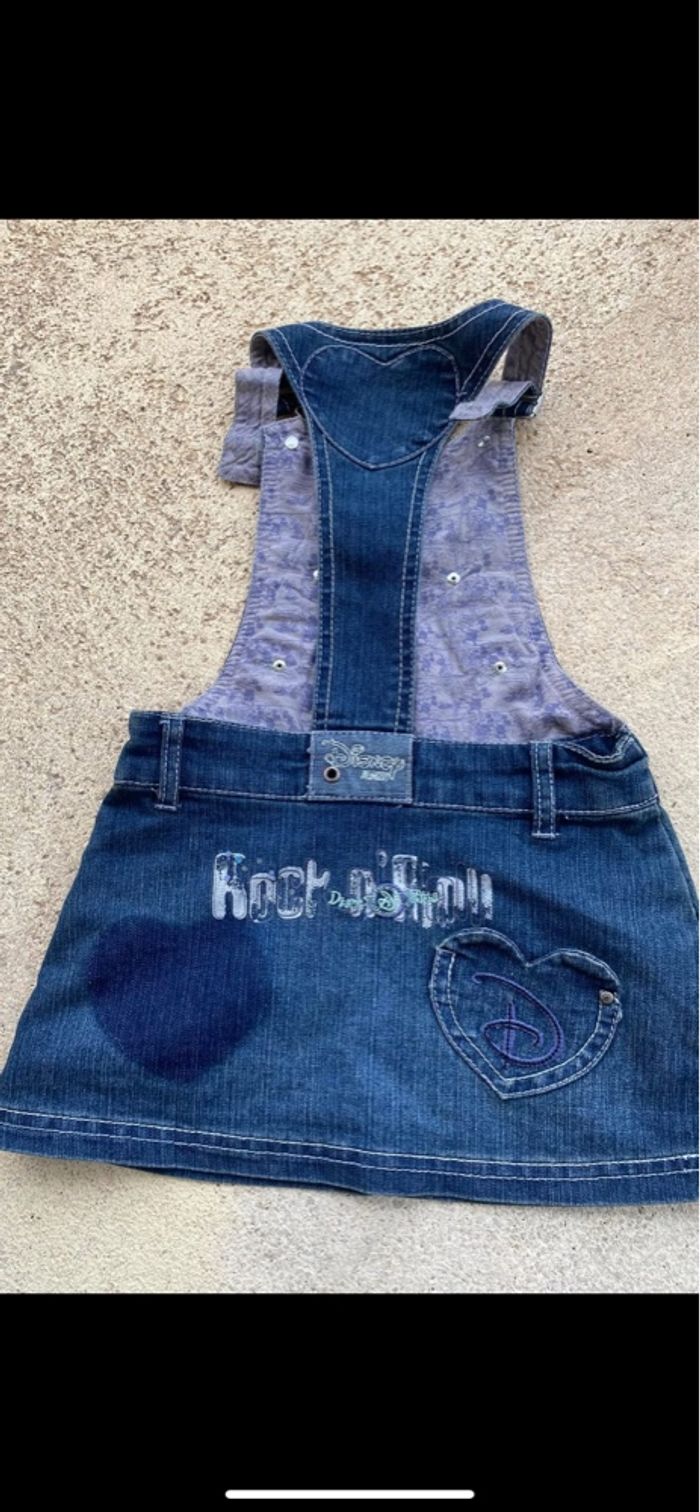 Robe en jeans bleu Disney baby - photo numéro 3