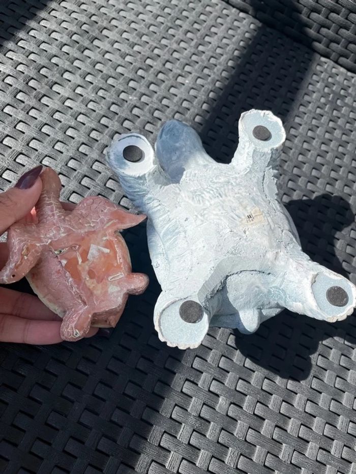 Lot de 2 Tortues décoration Dodo mauritus - photo numéro 2