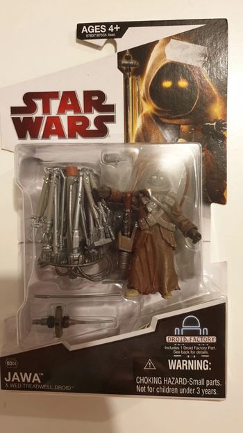 Figurine star wars : jawa & wed treadwell droid