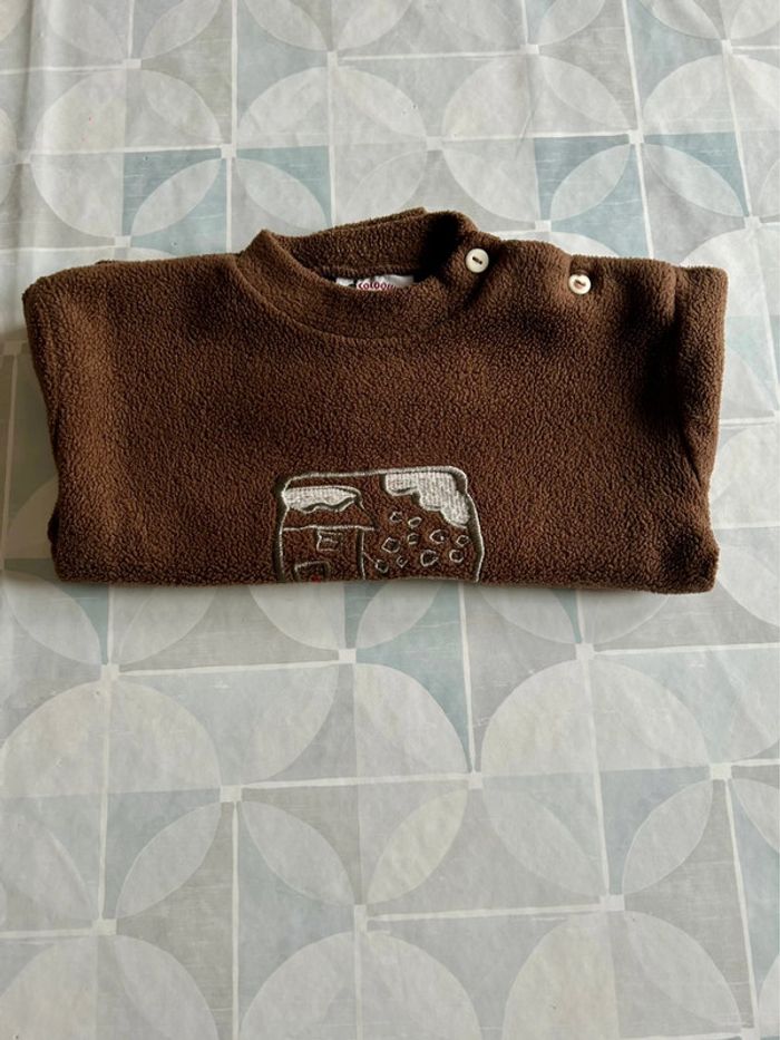 Pull garçon - taille 18 mois - Coloquinte et pâtisson - neuf - photo numéro 4