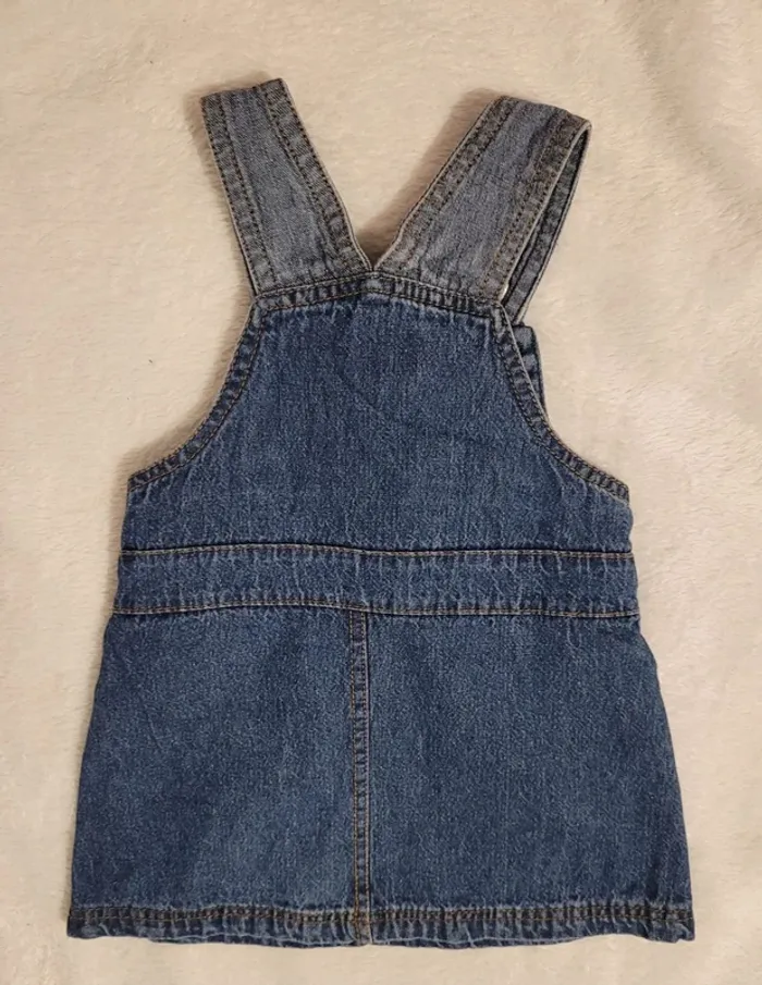 Robe en jean Lee Cooper pour bébé - Taille 12 mois - photo numéro 4