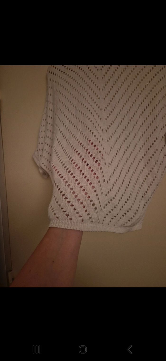 Pull blanc - photo numéro 4
