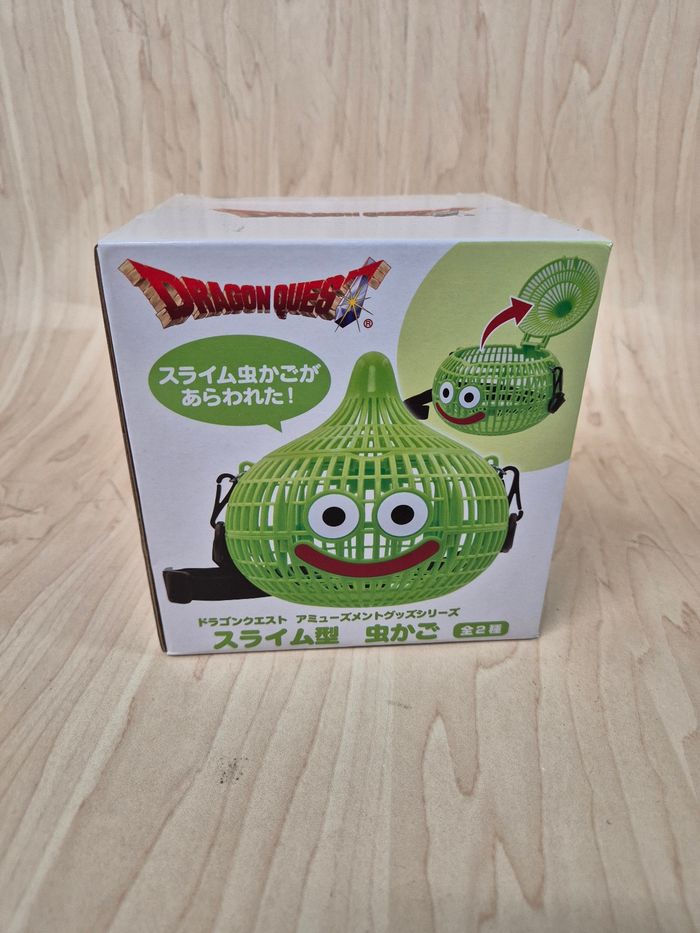 Figurine  / panier (Mushikago) Dragon Quest Slime vert