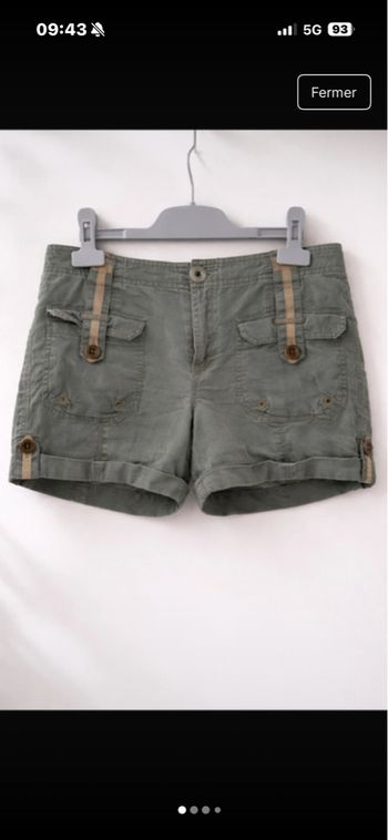 Short trois Suisse, taille 38 M / 38 / 10 • Très bon état • 3 Suisses