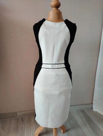 Robe bicolore