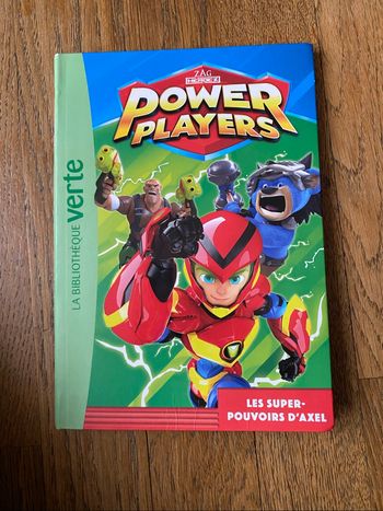 Livre Power Players les super-pouvoirs d’Axel