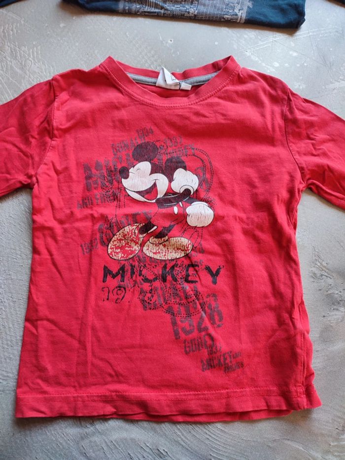 Lot de 5 t-shirts manches longues 4 ans - photo numéro 8