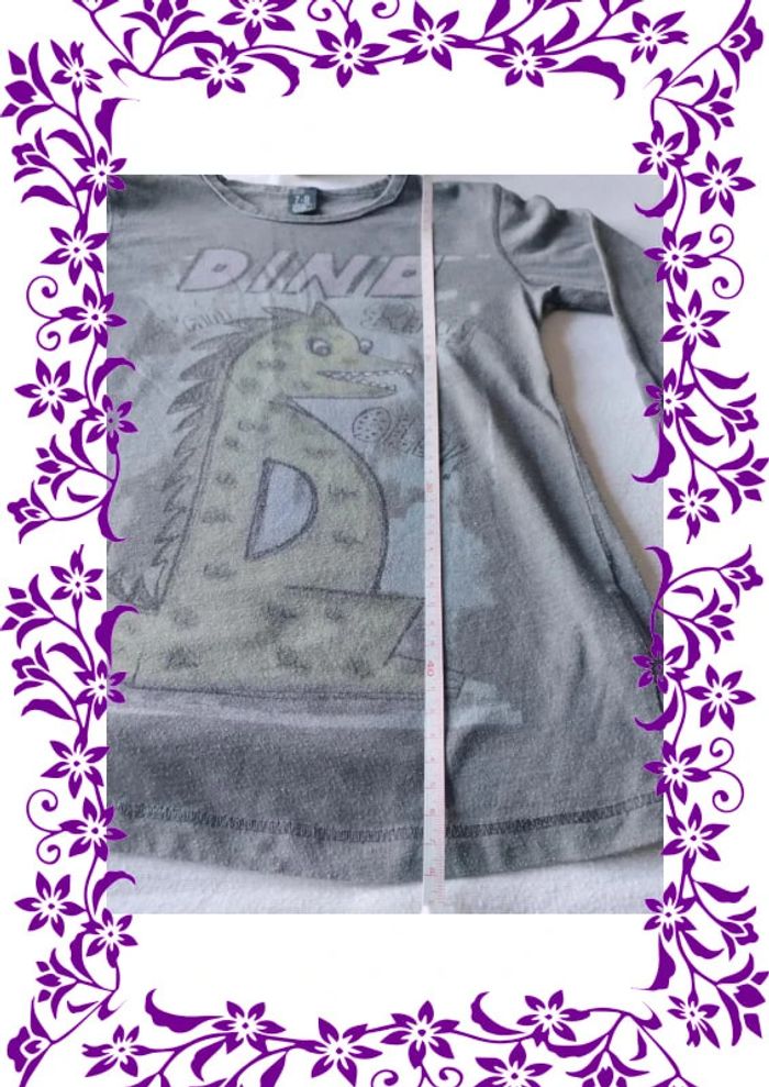 T shirt manches longues Zara kids - photo numéro 5