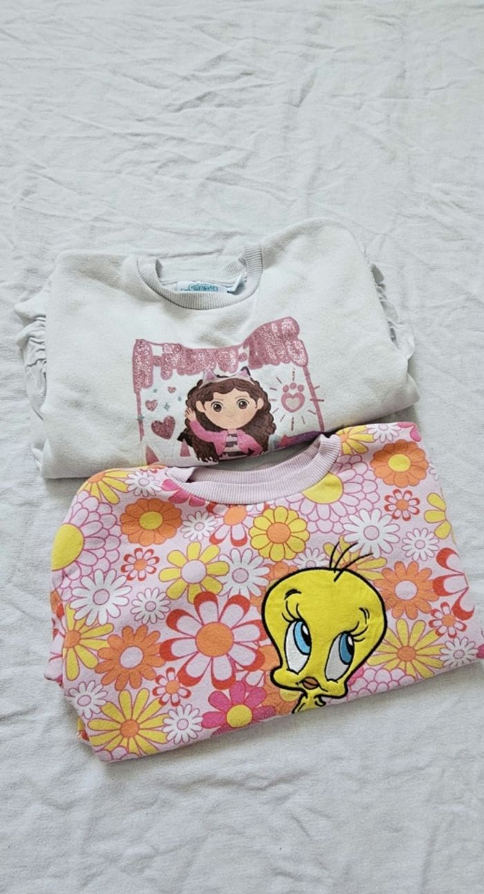 Lots de pulls sweats enfant de la marque Gabby