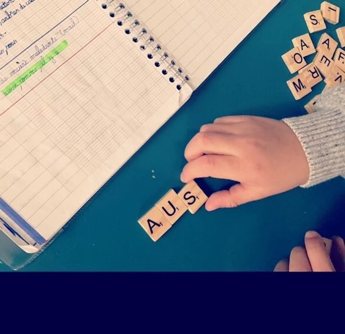 Lettres bois pour écrire mots syllabes sons - photo numéro 5