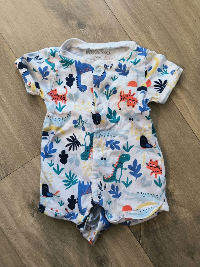 Grenouillère / body manches courtes In Extenso 1 moi