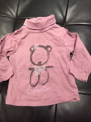 Haut col roulé thème nounours