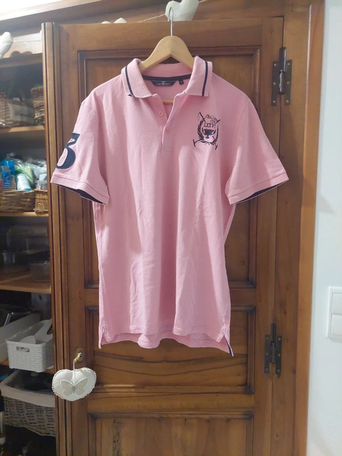 Magnifique polo Celio Rose Taille XL - photo numéro 9