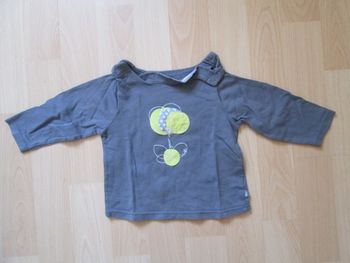 Tee shirt bebe fille 6 mois obaibi