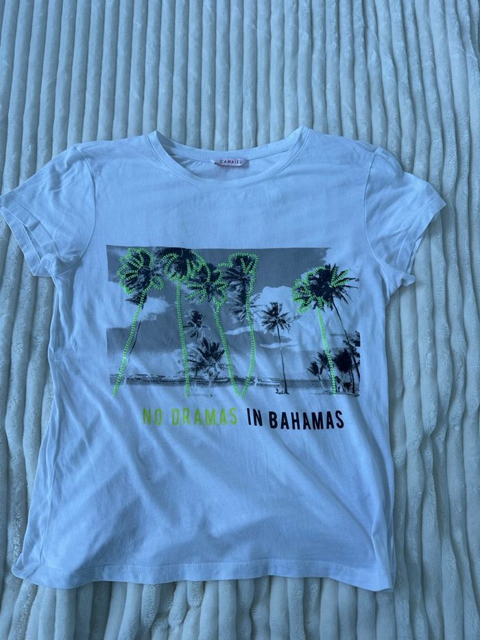 tee shirt camaïeu - photo numéro 2