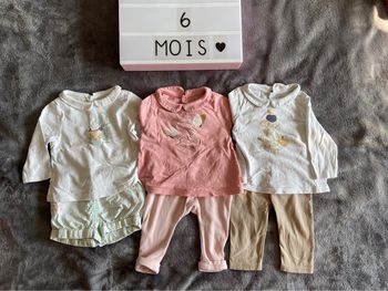 3 tenues, Obaïbi : T-shirt, legging, short