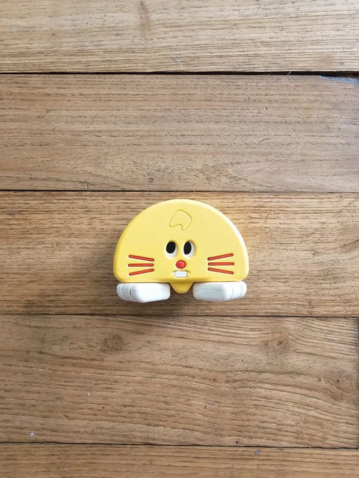 Jouet jeu Modul auto Tomy lapin jaune 1988 vintage - photo numéro 3
