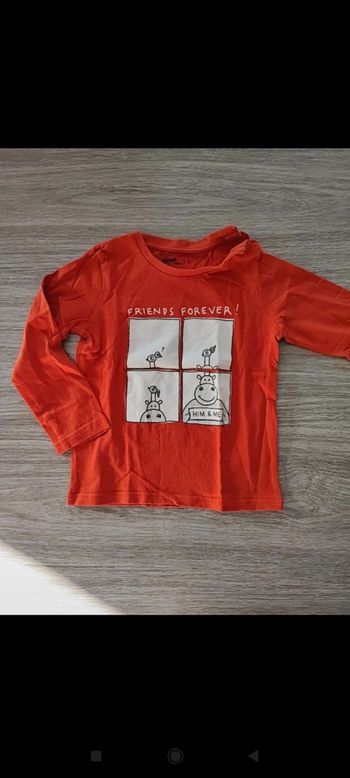 T shirt manches longues 3 ans