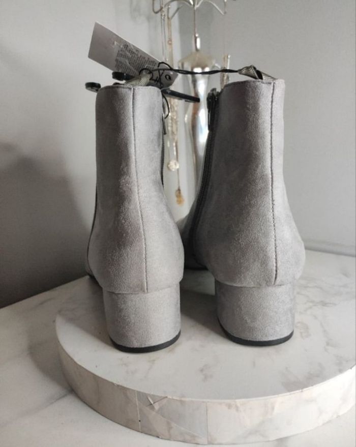 Bottines grises taille 41 - photo numéro 4
