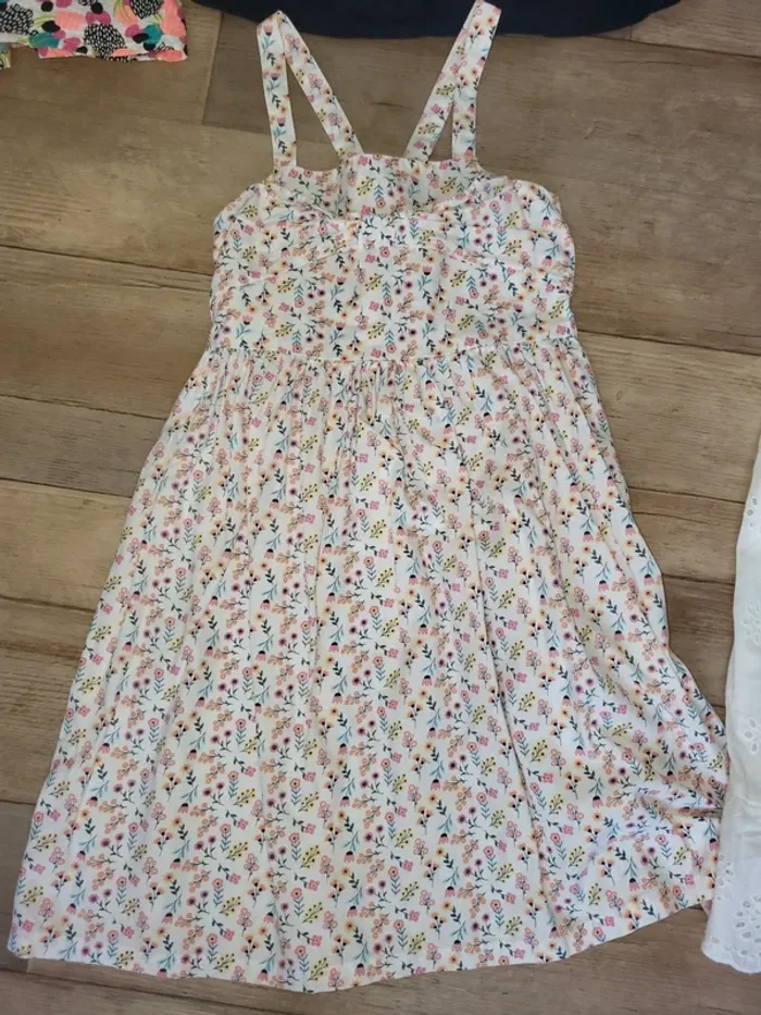Robe fleur multicouleur