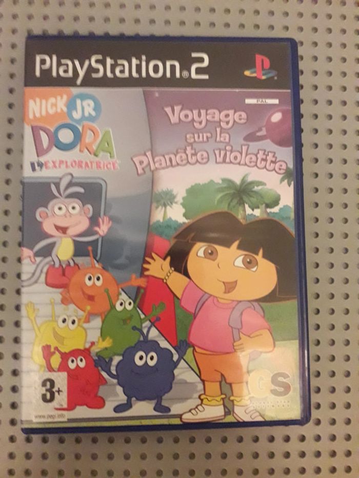 Jeu PS2 Dora voyage sur la planète violette