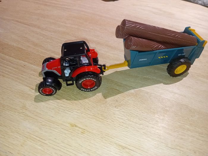 Tracteur avec remorque - Très bon état