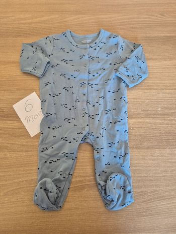 Pyjama garçon 6 mois, vertbaudet, ouverture sur le devant