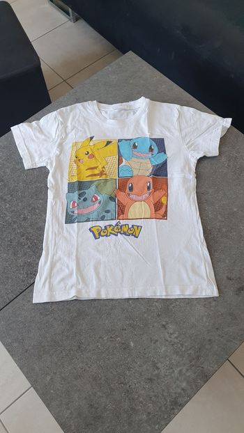 T shirt Pokémon en 10 ans
