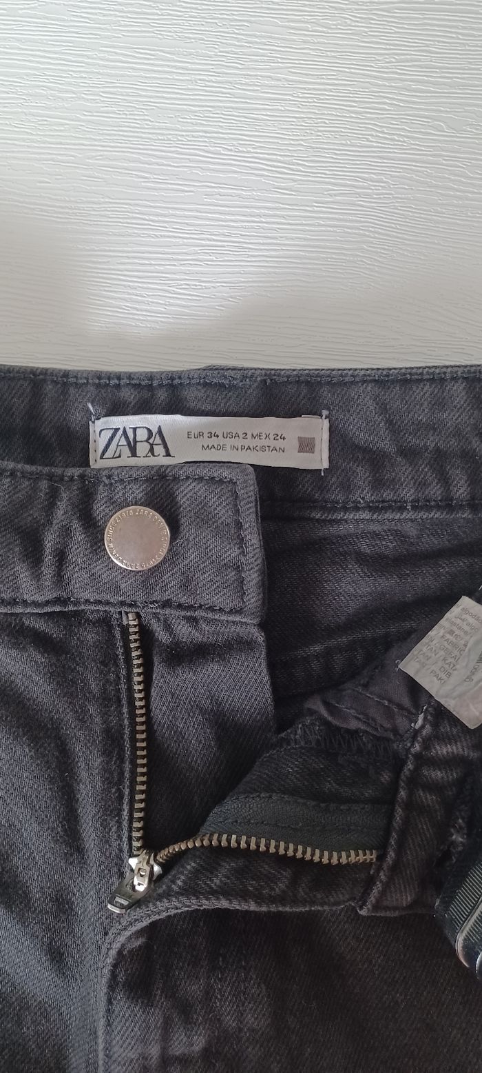Pantalon jeans femme taille xs Zara - photo numéro 4
