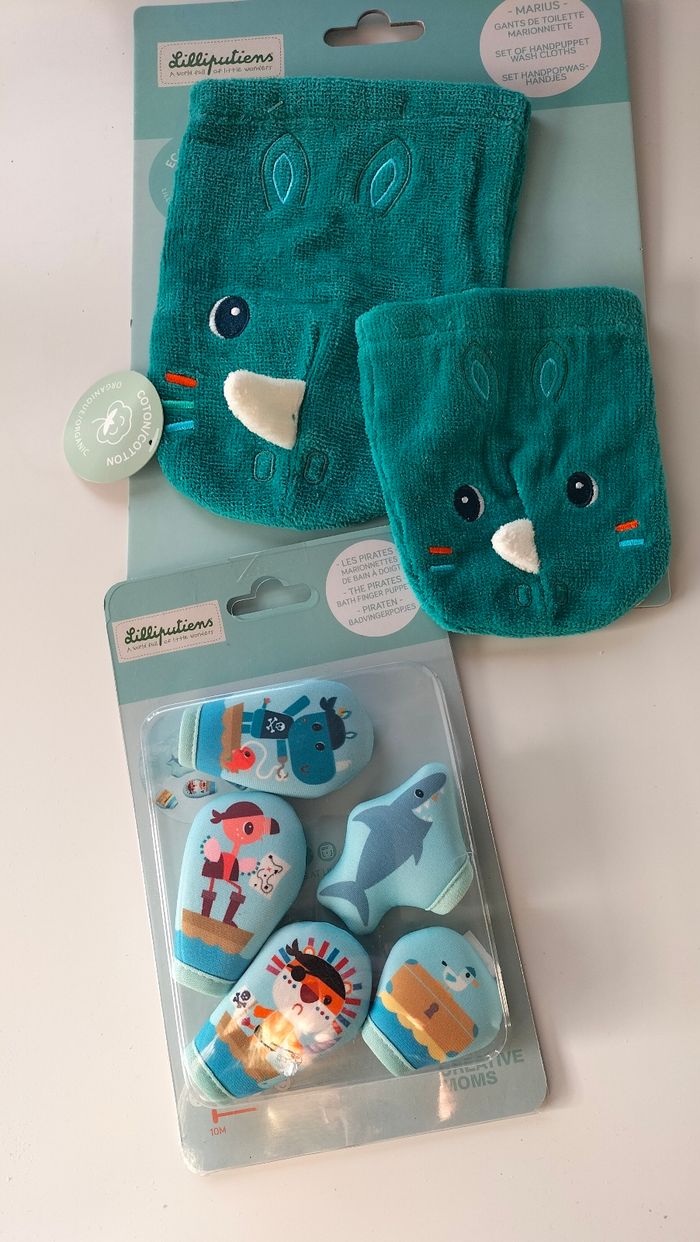 Accessoires de bain lilliputiens