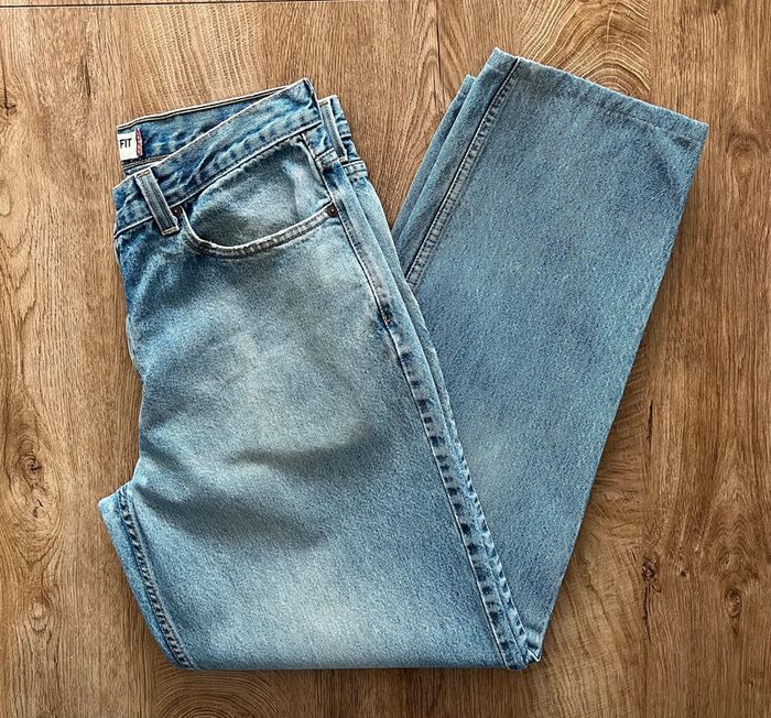 Jean/pantalon bleu clair Levi's 560 pour homme, taille : W 34 (44 taille française) - photo numéro 4