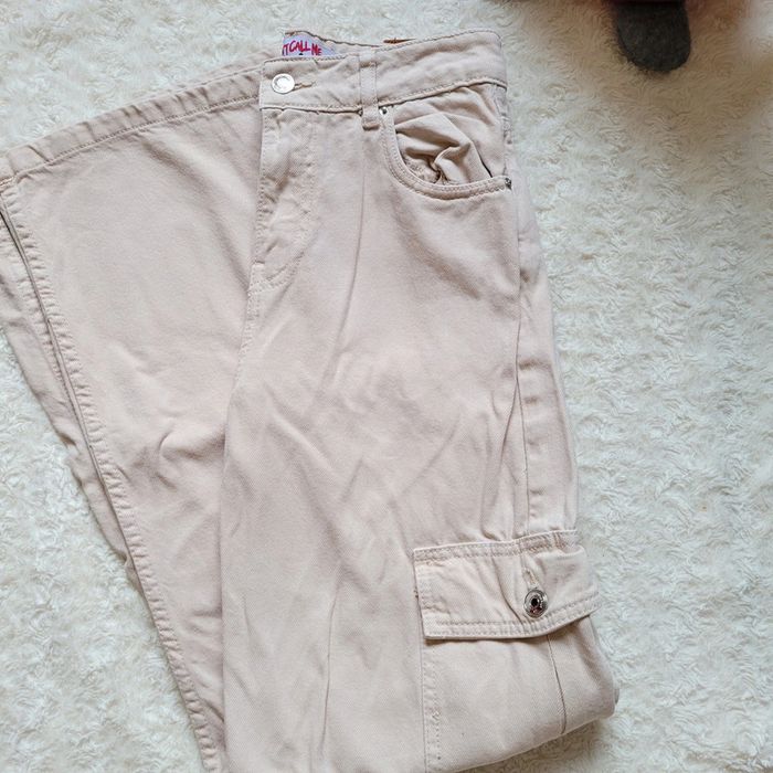 Jean cargo évase 34 - photo numéro 2