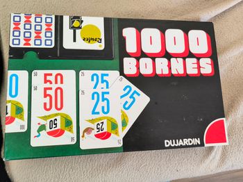 Jeu de société 1000 bornes vintage complet