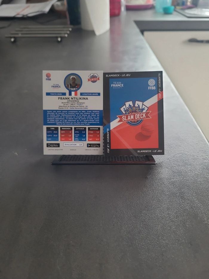 Carte nba slam deck Frank ntilikina - photo numéro 2