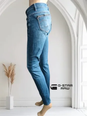 Jean G-Star raw coupe skinny mid ,taille mi-haute ,stretch
