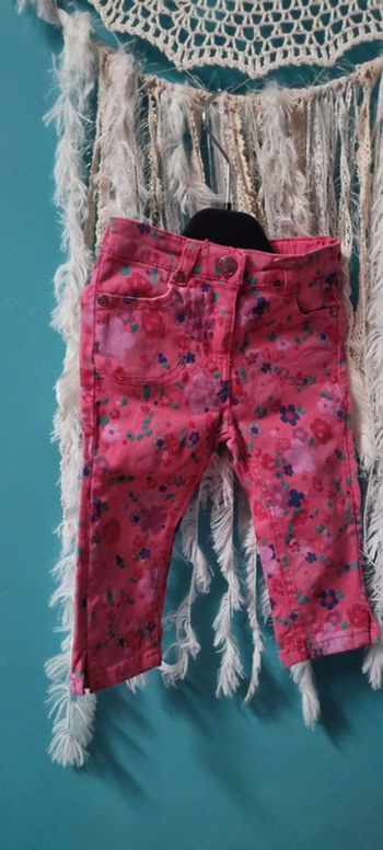 Pantacourt fleuri 3 ans