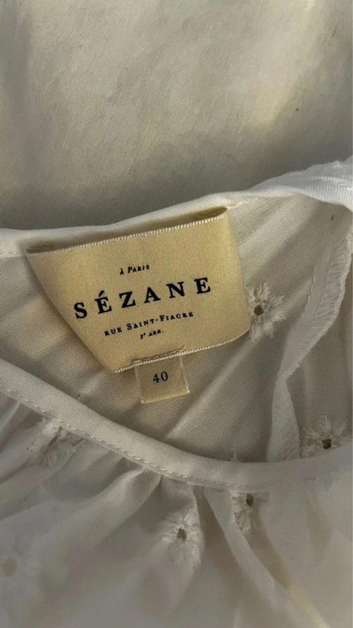 Blouse plissée brodée - photo numéro 10