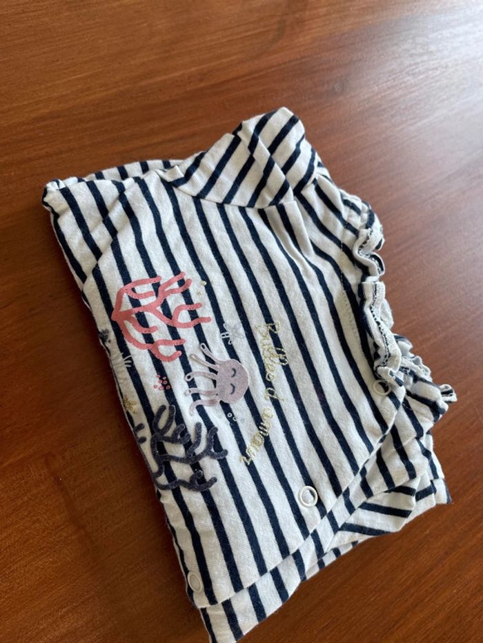 Pyjama Tape à l’Oeil taille 3 mois excellent état.