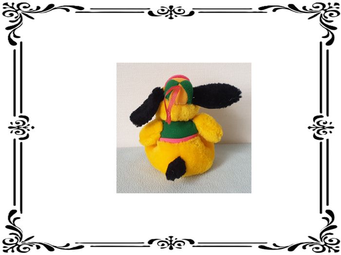 Peluche chien jaune. - photo numéro 2