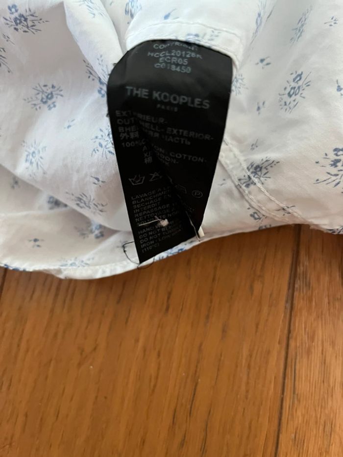 👔 Chemise homme à motif fleuri The Kooples – Taille M – Très bon état - photo numéro 5