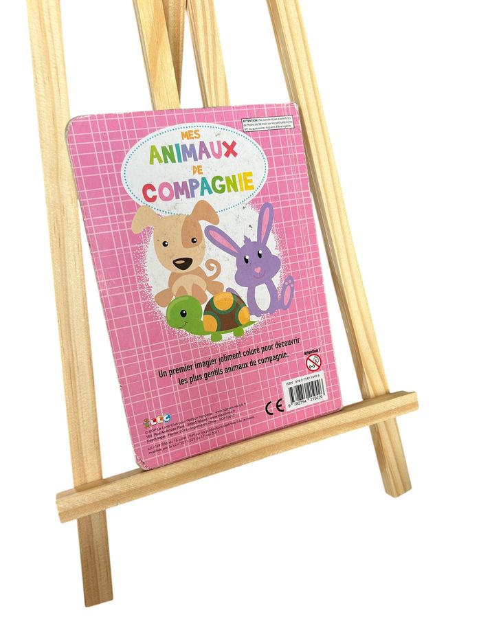 Livre cartonné Mes animaux de compagnie - photo numéro 2