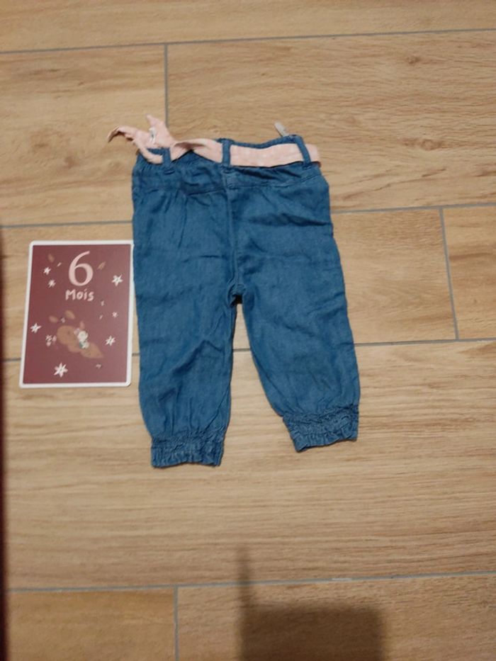 Pantalon fin smoké 6 mois - photo numéro 4