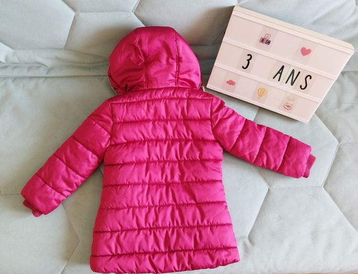 Manteau violet à capuche - photo numéro 6